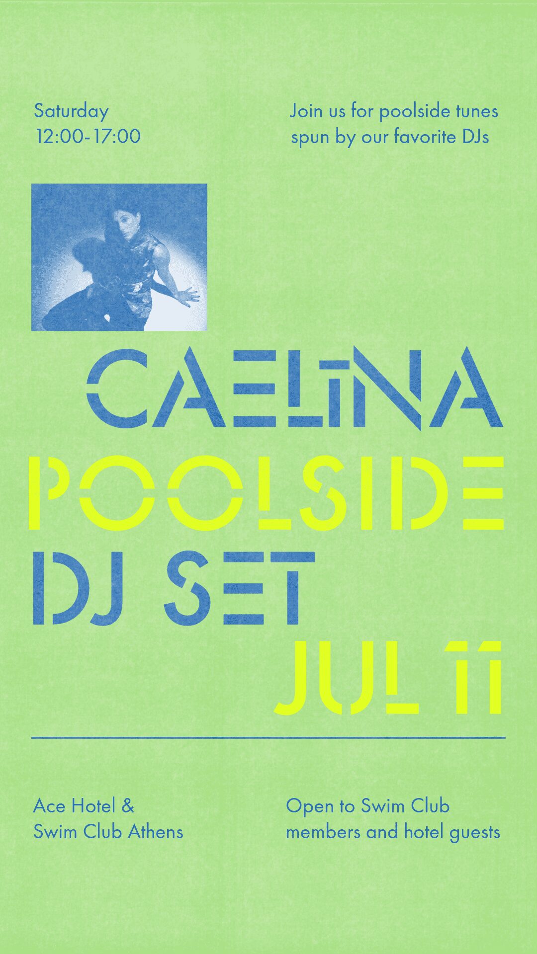 Poolside with Caelīna