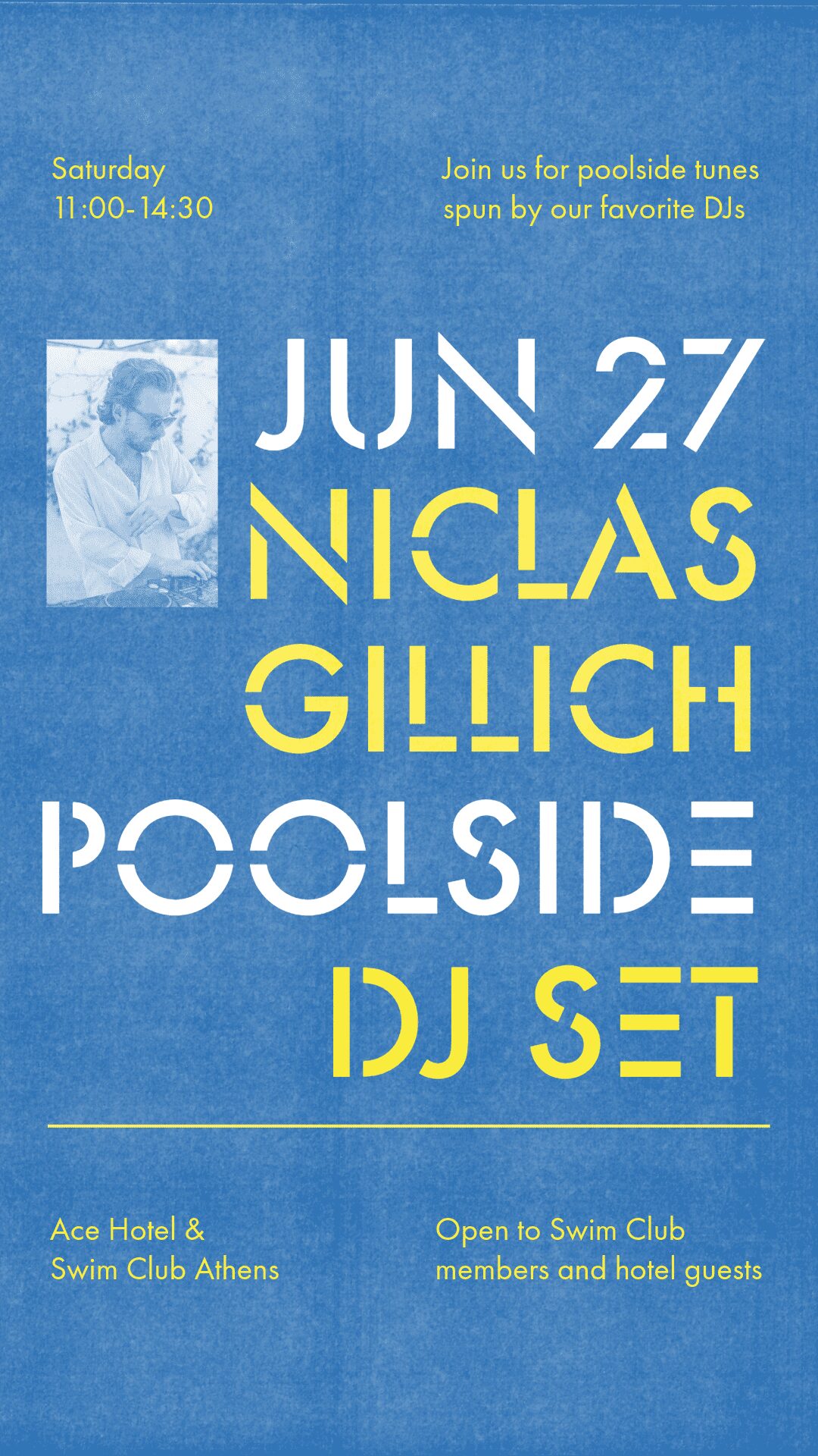 Poolside with Niclas Gillich