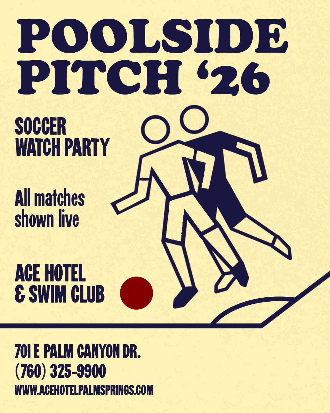 Poolside Pitch: Soccer Watch Parties