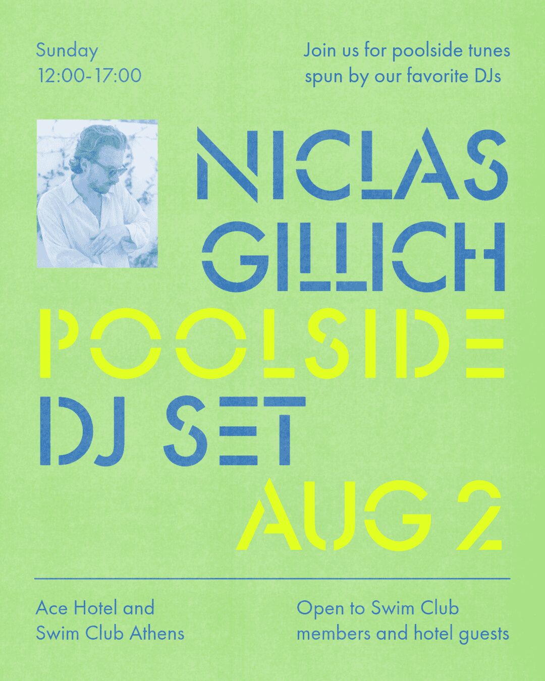 Poolside with Niclas Gillich