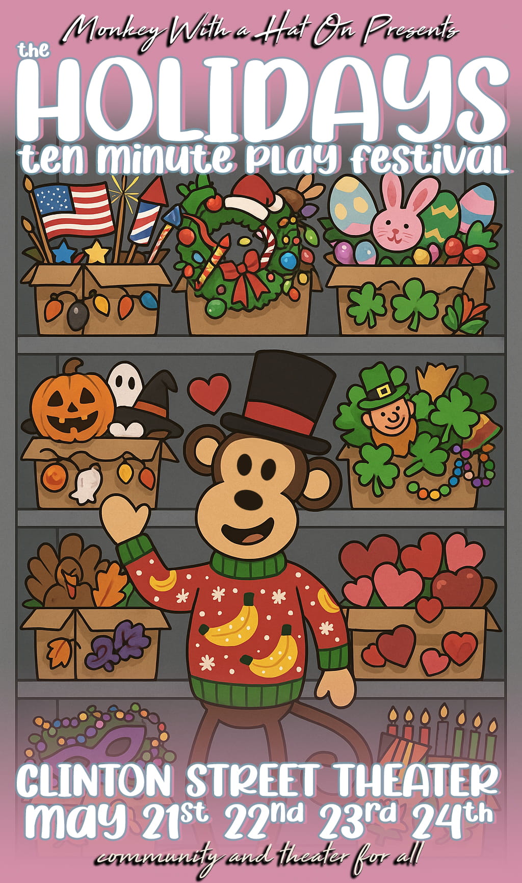 The Holidays Ten Minute Play Festival