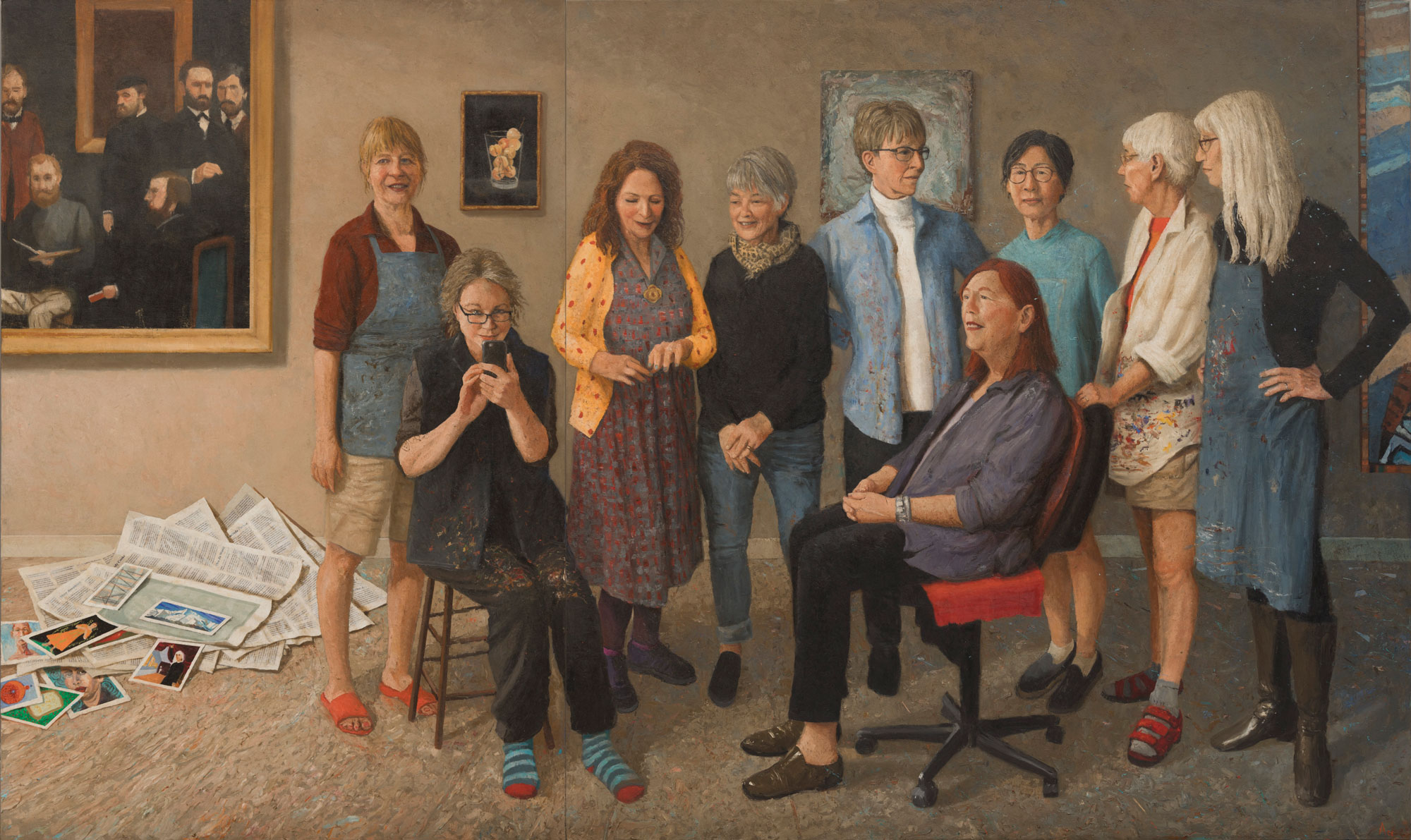 Nine Women Artists