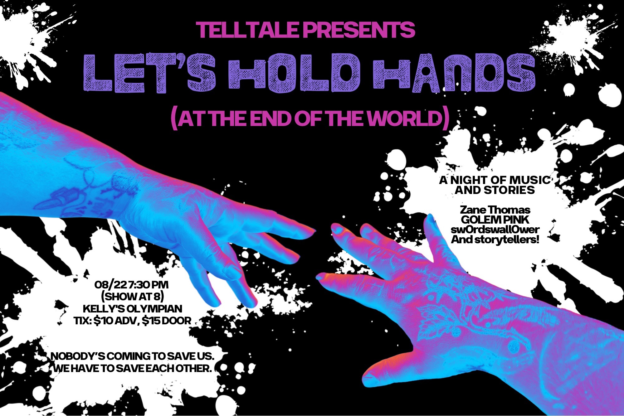 Telltale Presents: Let's Hold Hands (At The END Of The World)