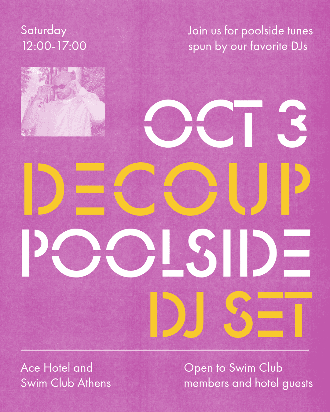 Poolside with DeCoup