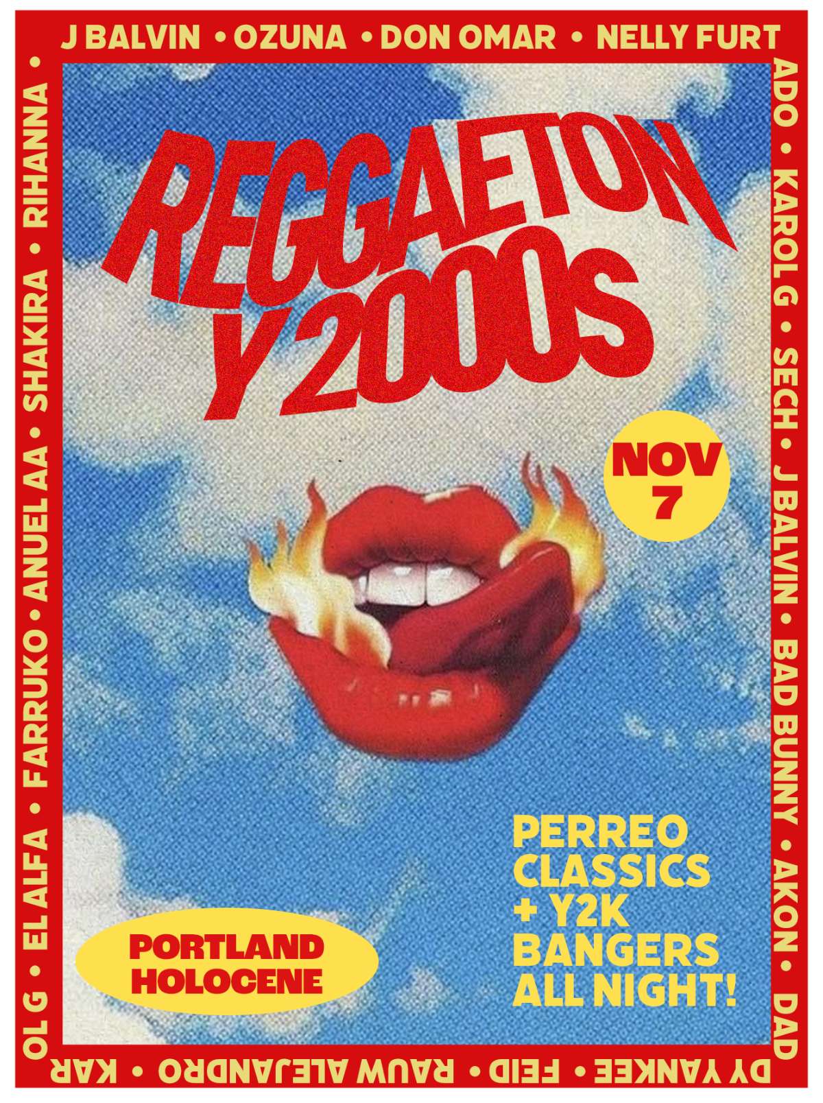 REGGAETON Y 2000s (Perreo Classics + Y2K Bangers All Night!) – 21+