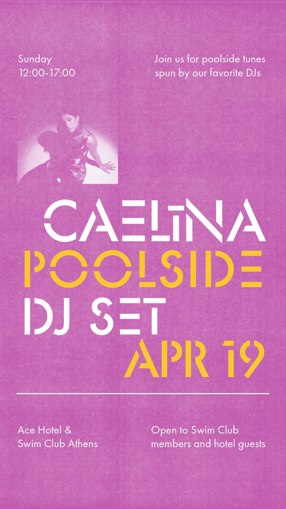 Poolside with Caelīna