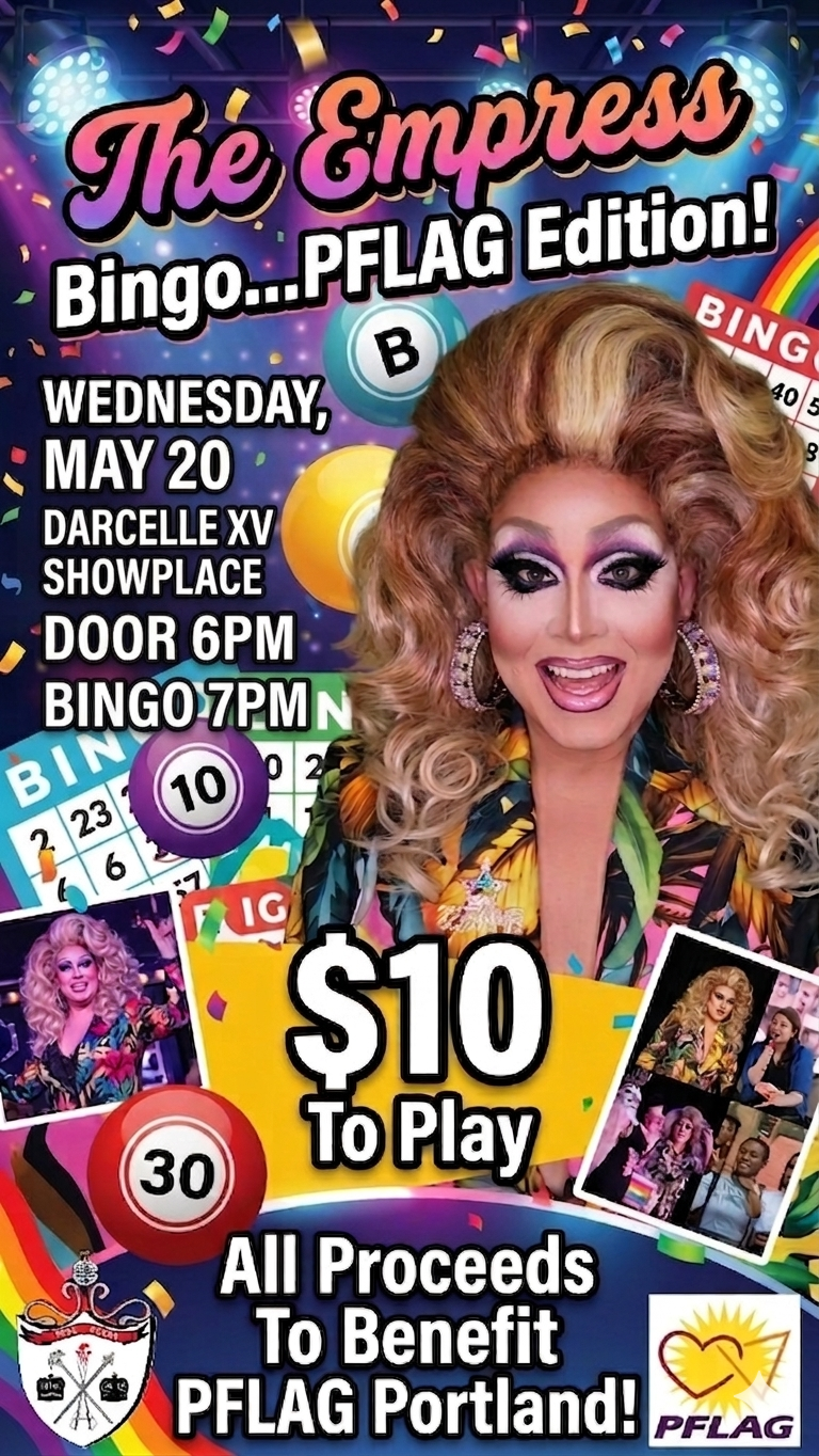 Empress Bingo Night at Darcelle XV!