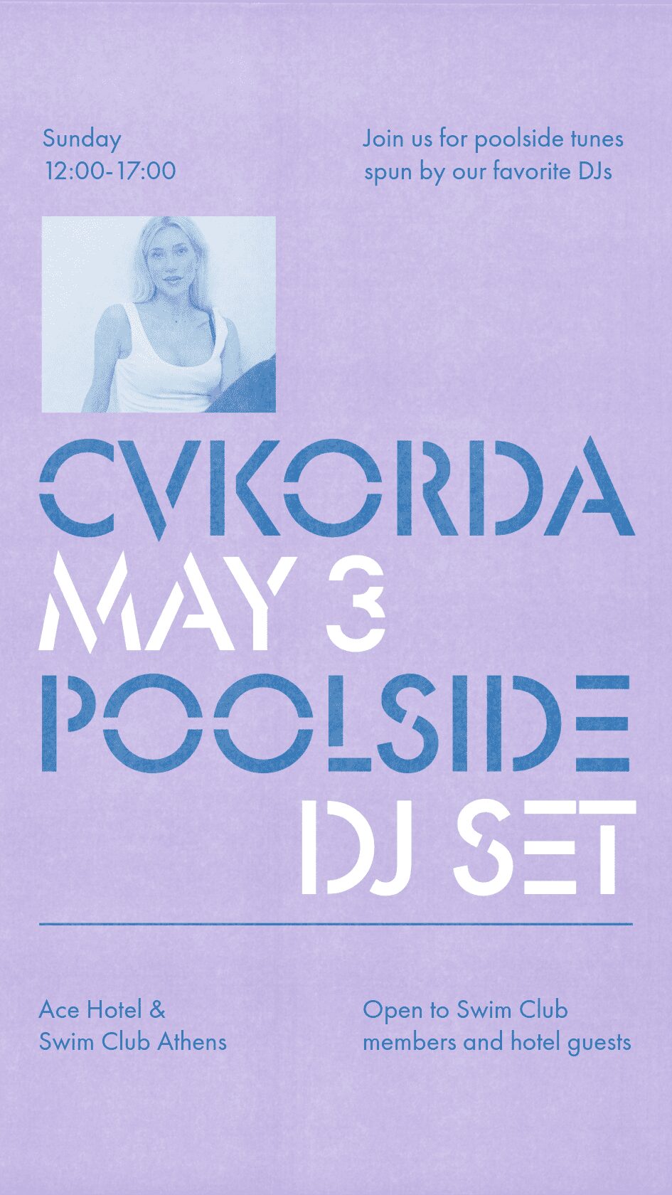 Poolside with CVKORDA