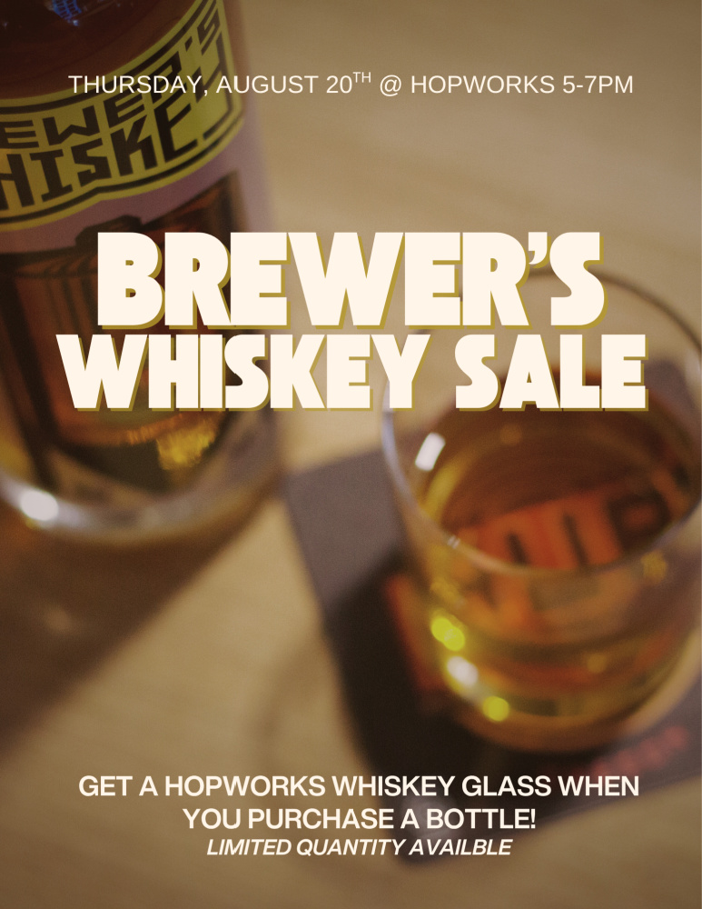 Hopworks Brewer's Whiskey Sale