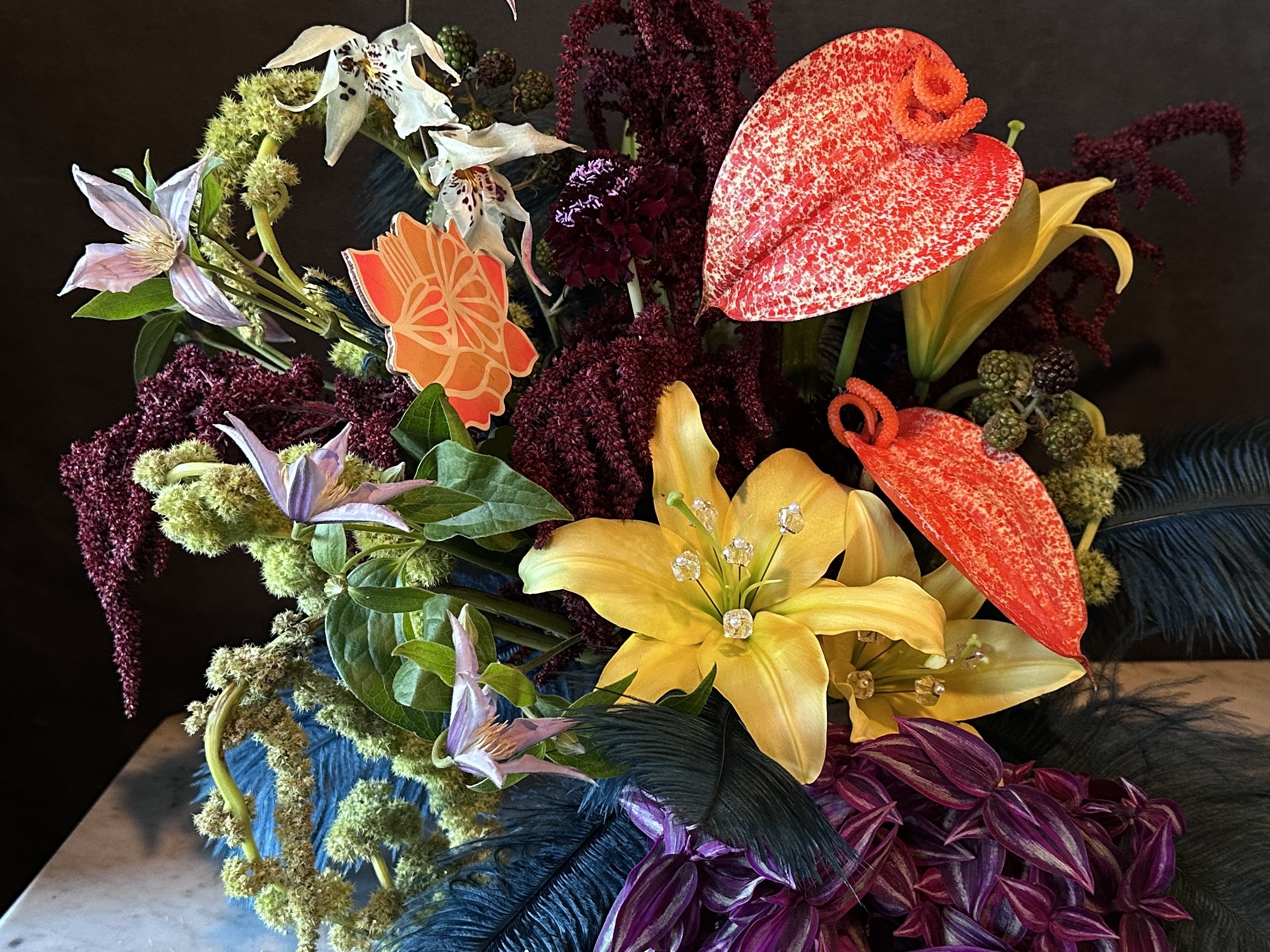 A Maximalist Floral Design Workshop Inspired by Marco Brambilla’s Heaven’s Gate