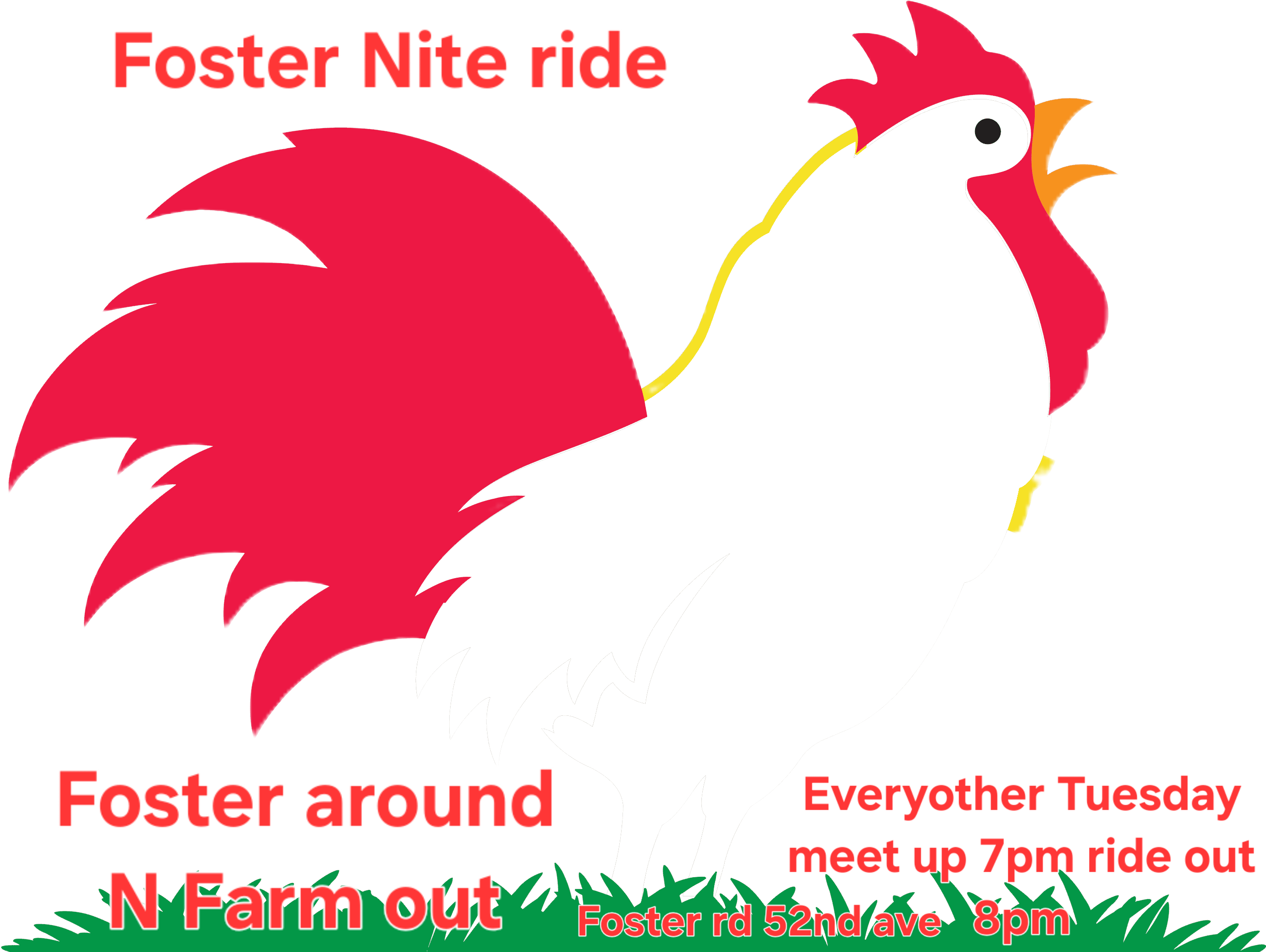 Foster night ride