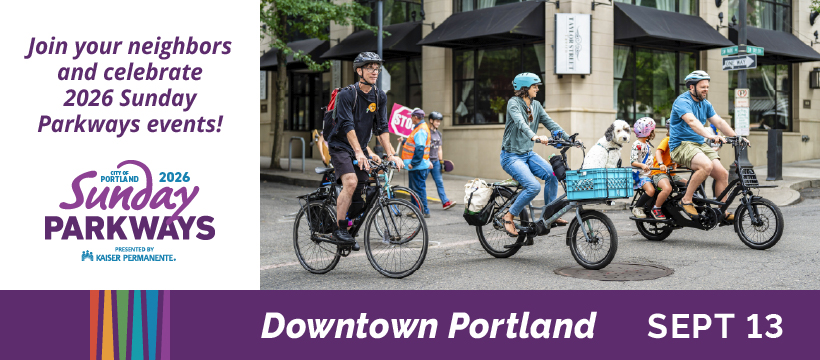 Downtown Portland Sunday Parkways