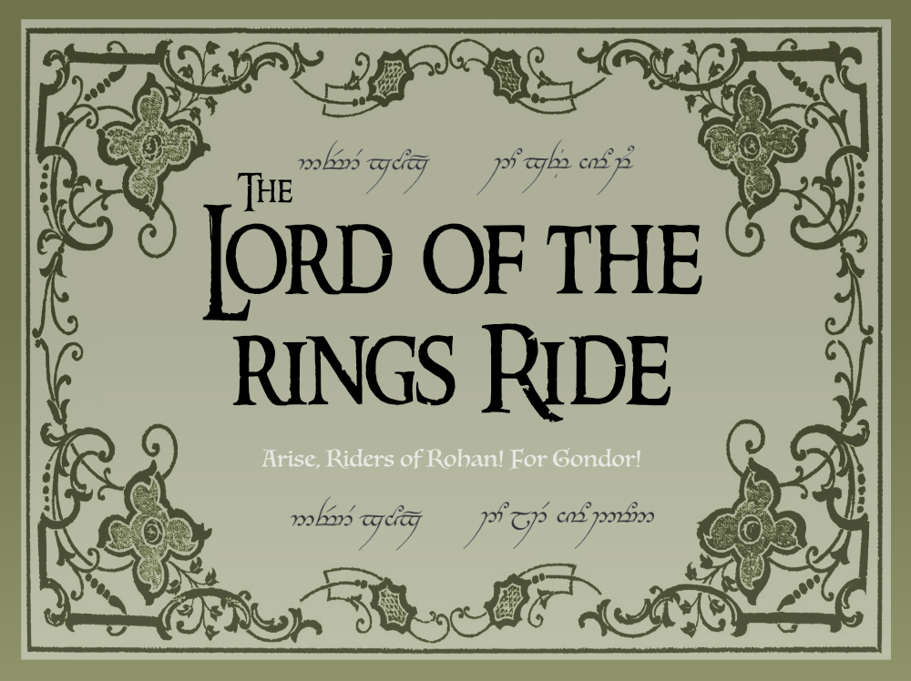 Lord of the Rings Ride