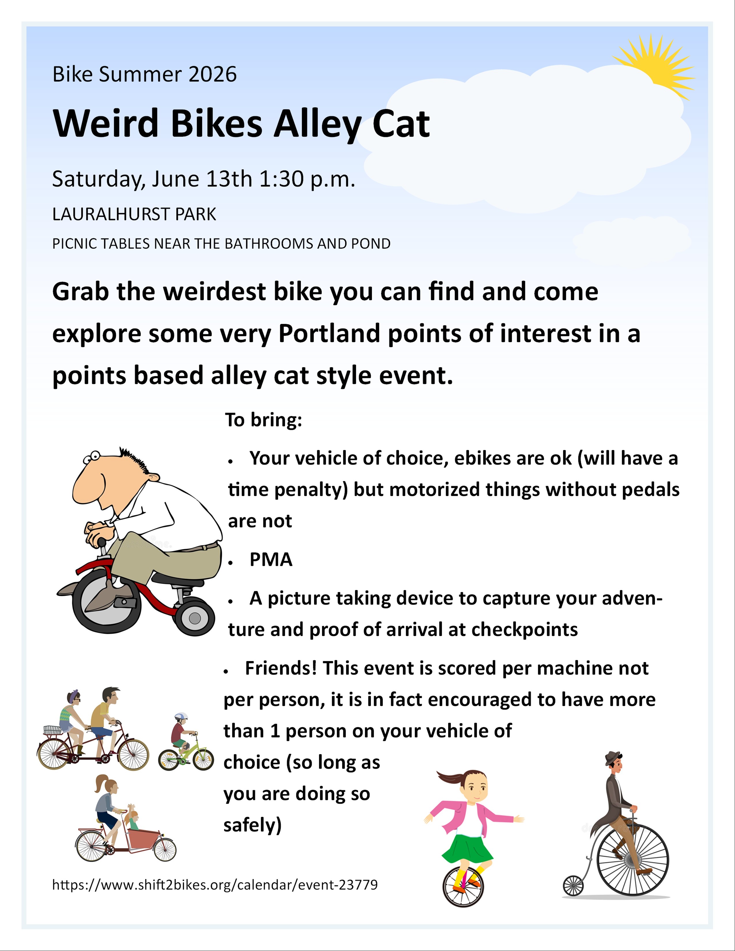 Weird Bikes Alley Cat