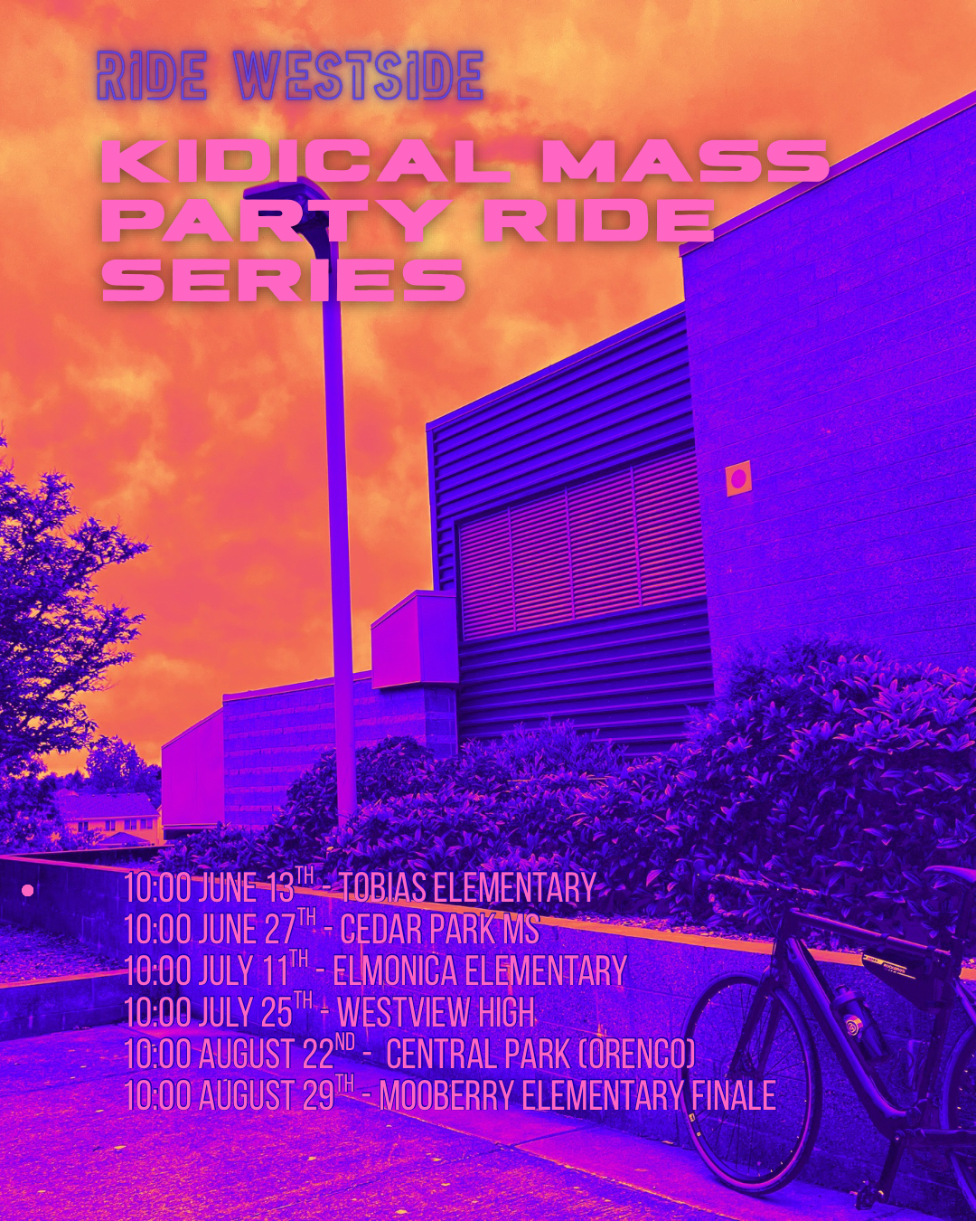 Ride Westside - Kidical Mass Party Ride #5 | Library Fun