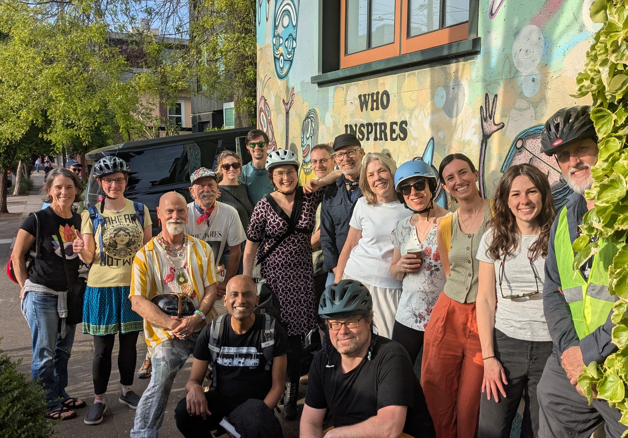 First Friday Art Walk (bike to art galleries)