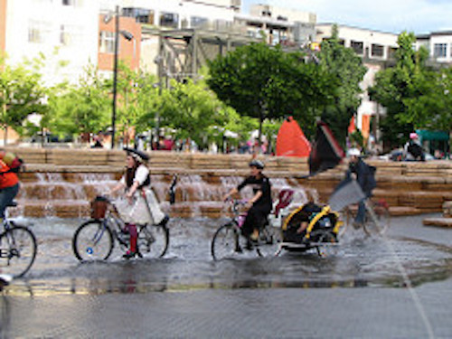 Splish, Splash it’s a wet, wet Portland Ramble