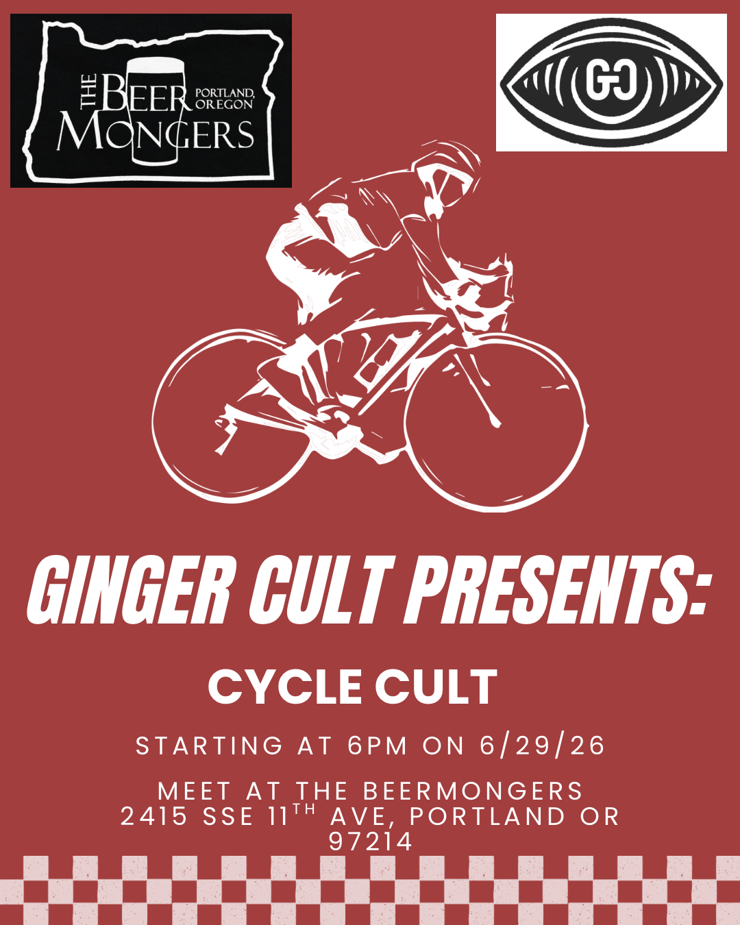 Ginger Cult Presents: Cycle Cult
