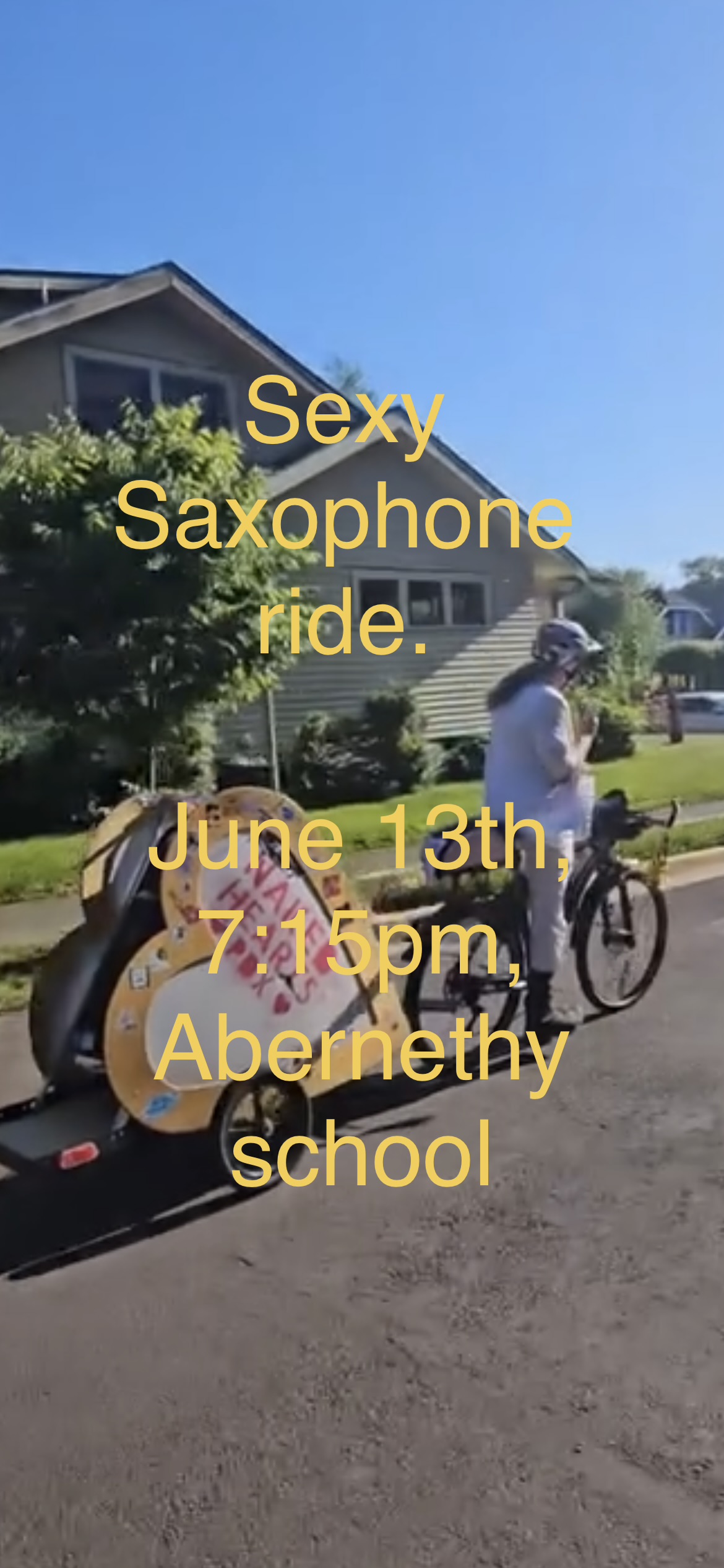 (NakedHearts) Sexy Saxophone Ride…or The Air Saxophone Ride or The Ride Based around one Song by George Michael/Wham and merges with the GM/Wham Ride.