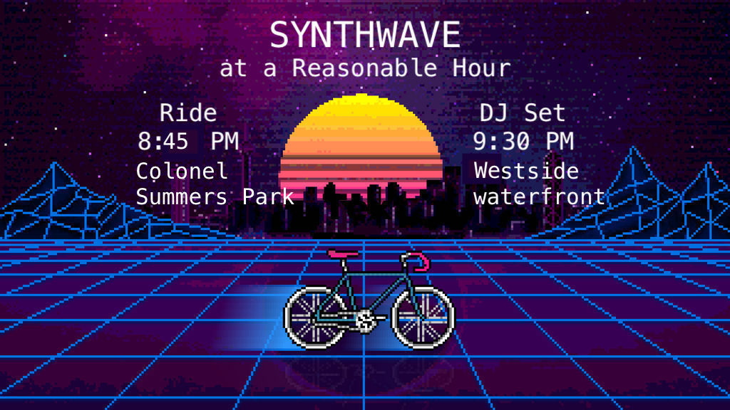 Synthwave at a Reasonable Hour