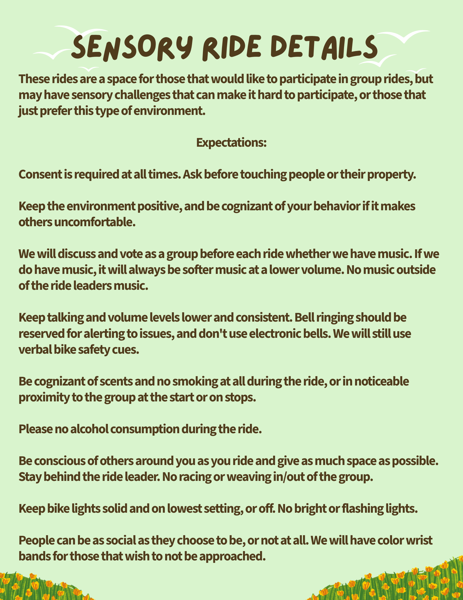 Sensory Ride - Presented by Ride Safe PDX