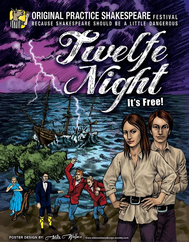 Shakespeare: ride to OPSFest, 12th Night