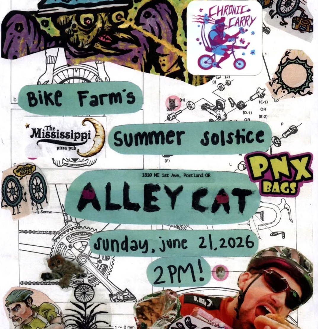 Bike Farm's Summer Solstice Alley Cat Ride!!!