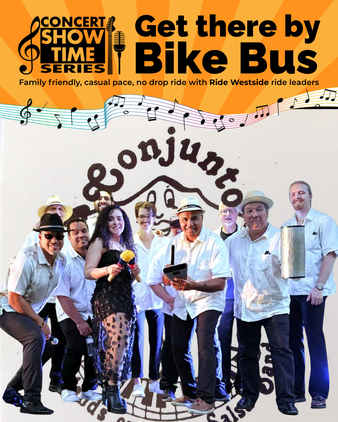 Bike Bus to Hillsboro Showtime Concert Series: Conjunto Alegré