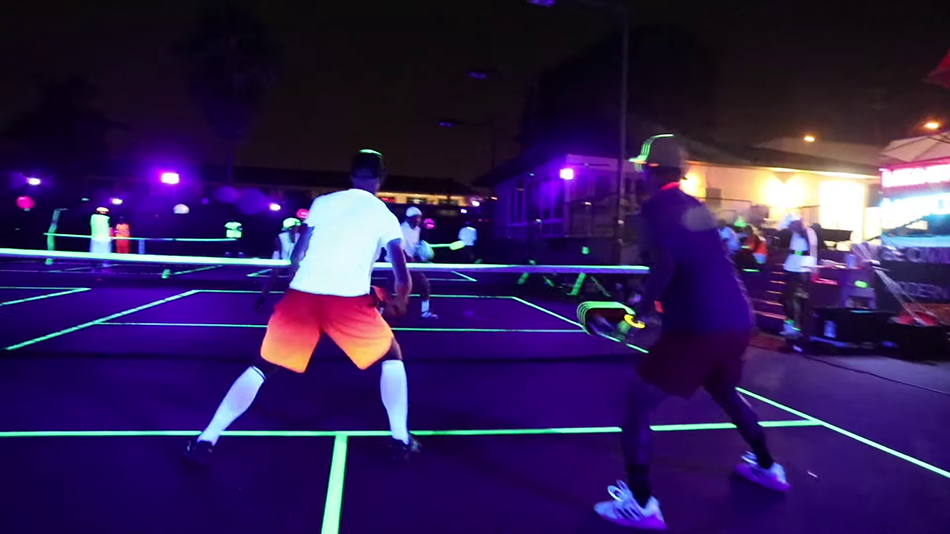 🥒🎾Let’s play pickleball! Crazy Rules, then Glow-in-the-Dark