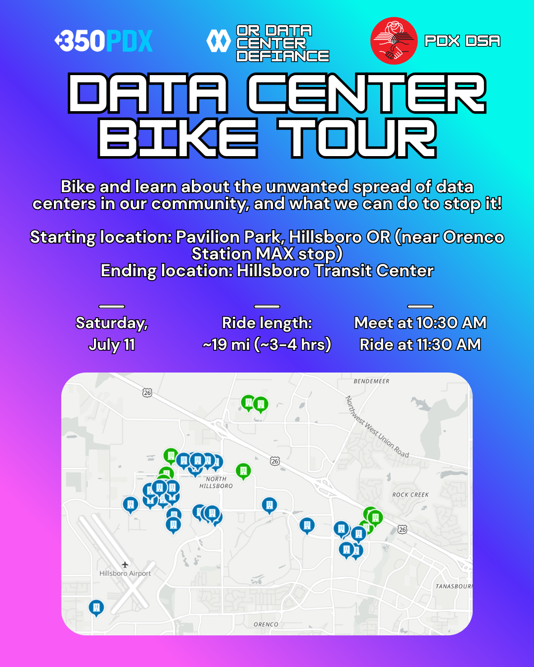 Data Center Bike Tour
