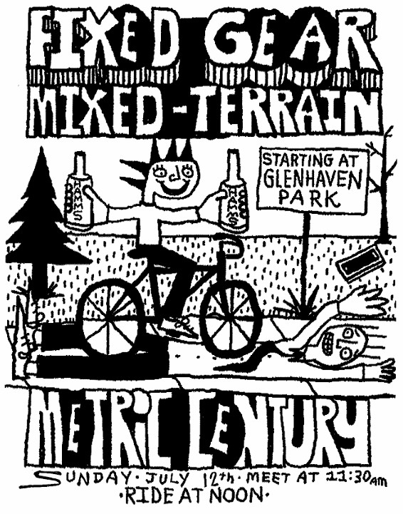 fixed gear mixed terrain metric century