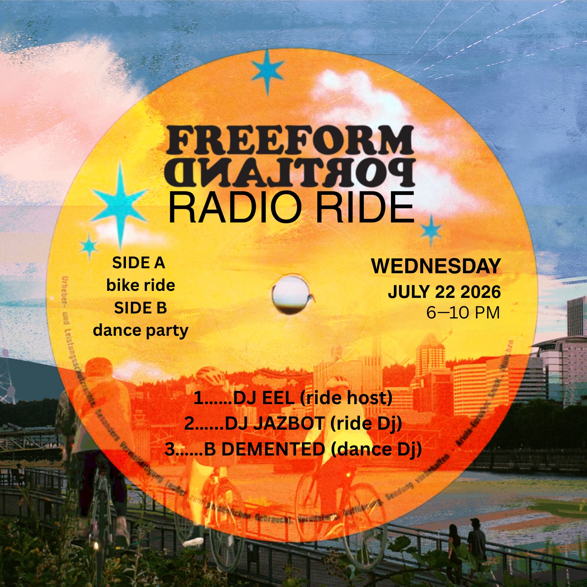Freeform Portland radio ride