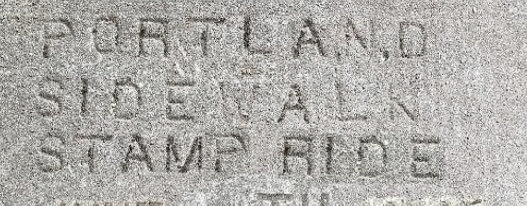 Sidewalk Stamp Ride