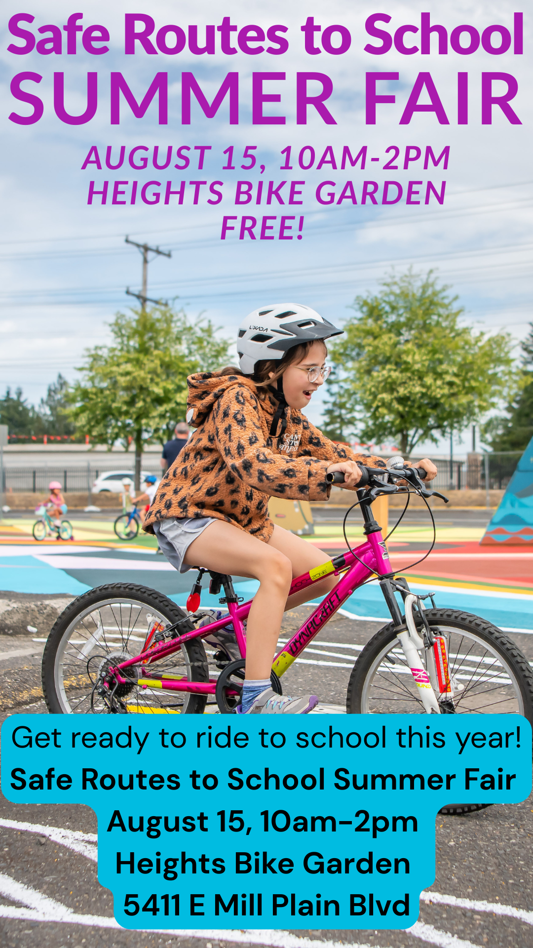 Vancouver Safe Routes to School Summer Fair