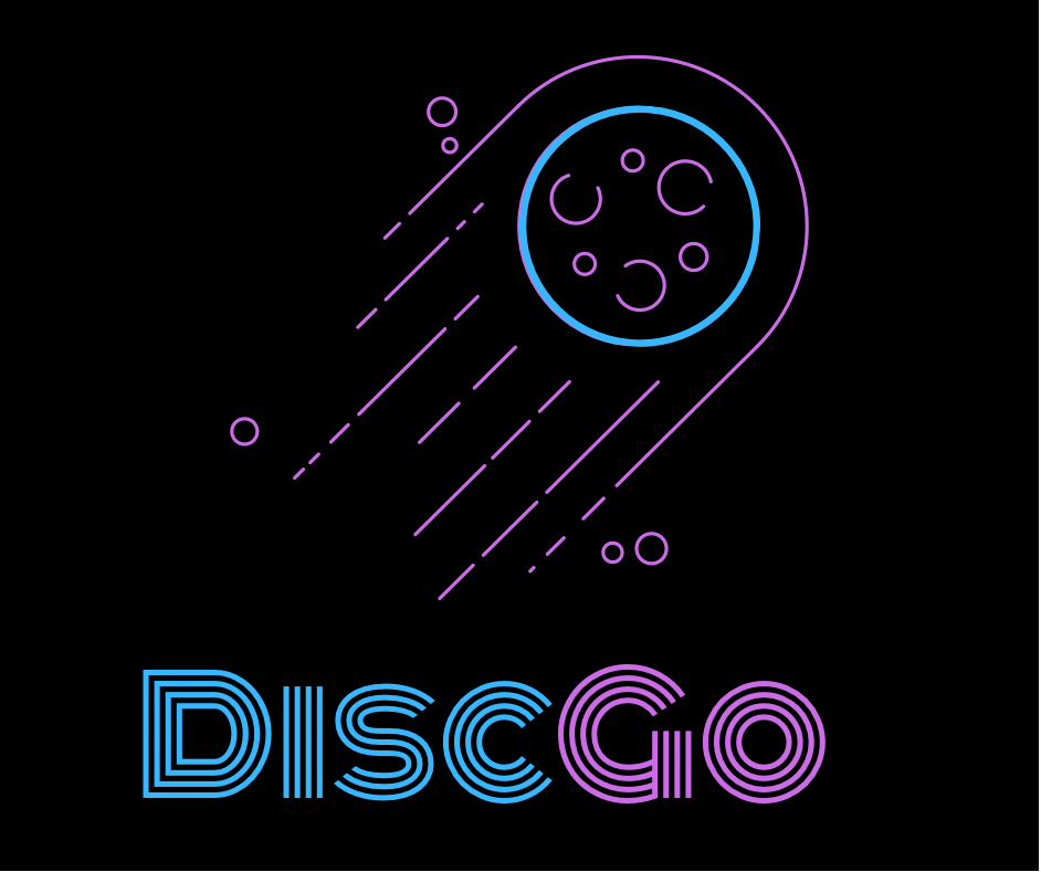 DiscGo Disco Disc Glow (Disc Golf Bike Ride)