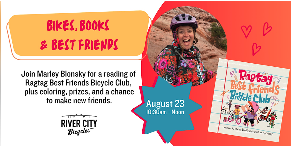 Rag Tag Best Friends Bicycle Club - Book Reading & Signing