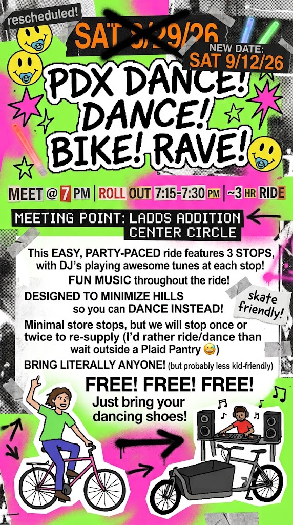 (Rescheduled) - Dance Dance Dance Ride