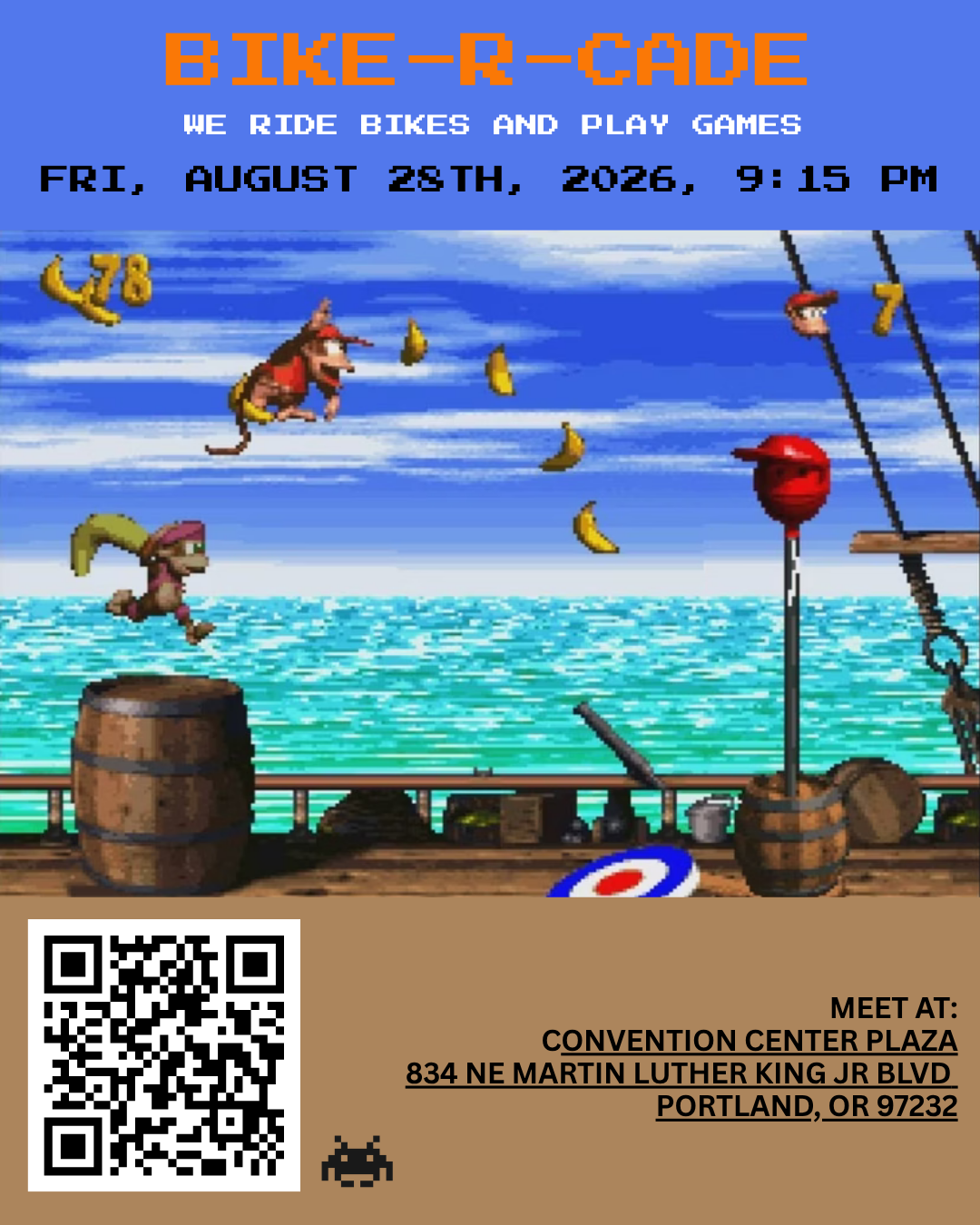 Bike-R-Cade: Donkey Kong Country 2