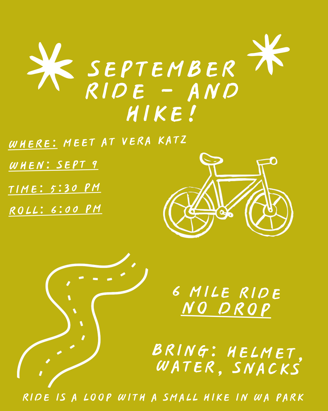 All Bodies On Bikes September Ride