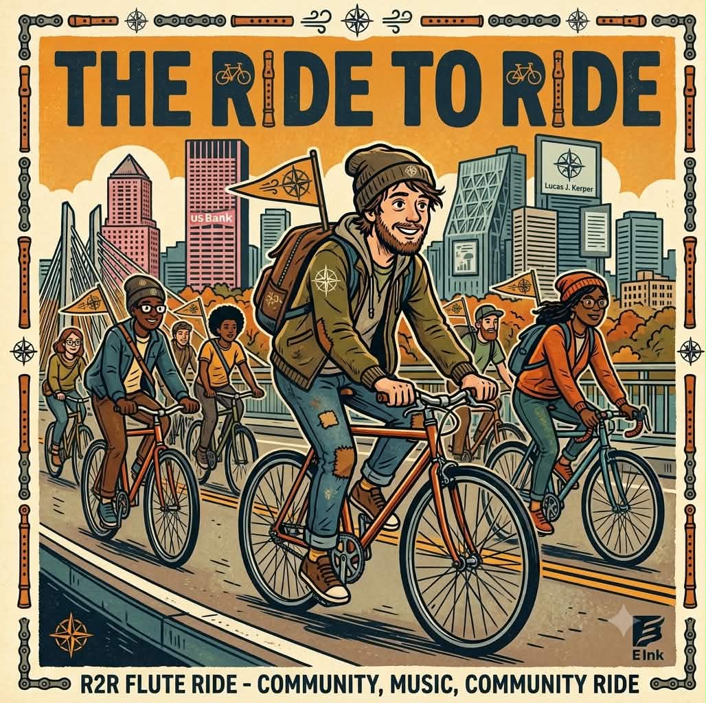 Piccolo and flute ride to ride