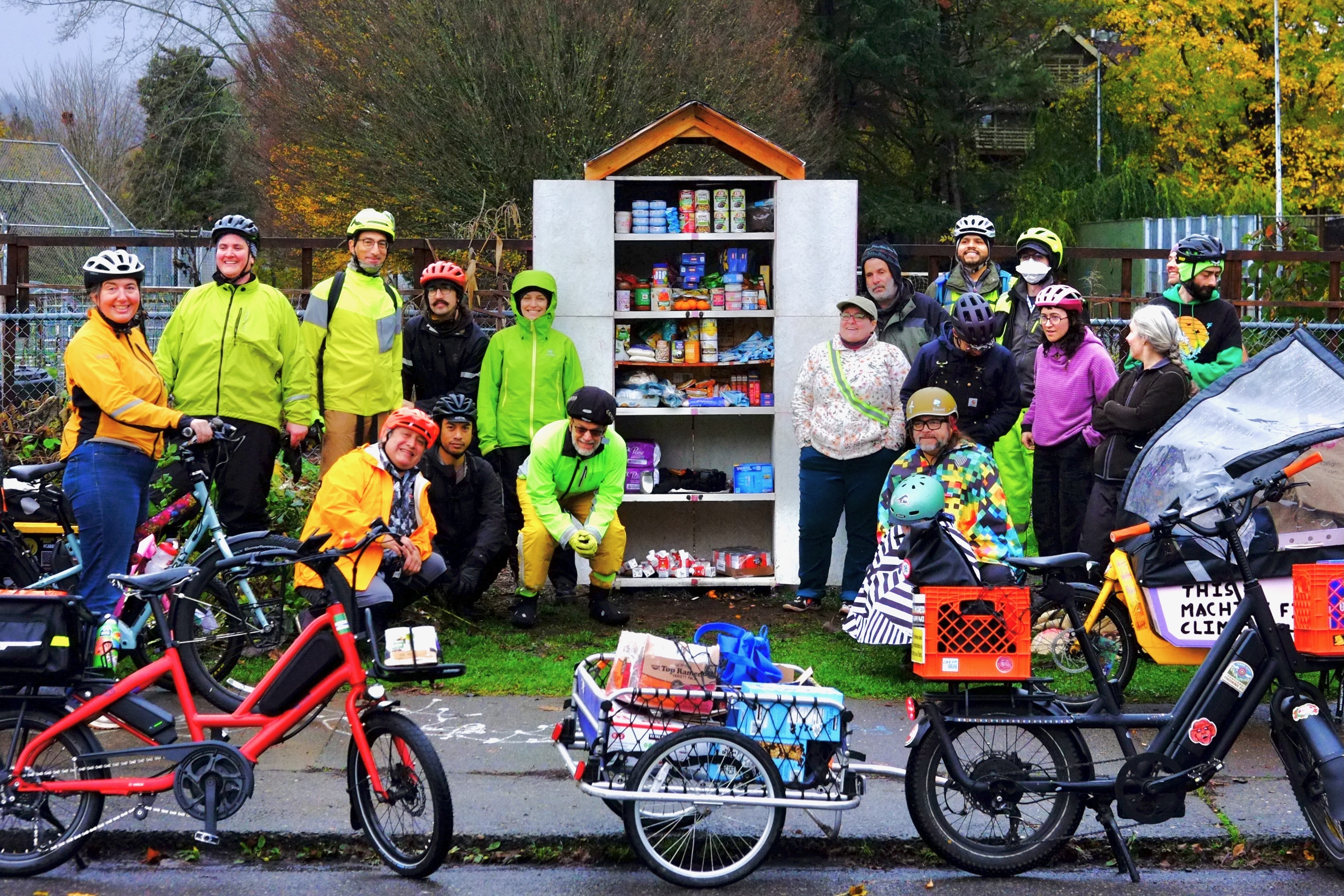 2nd annual free fridge filling ride!
