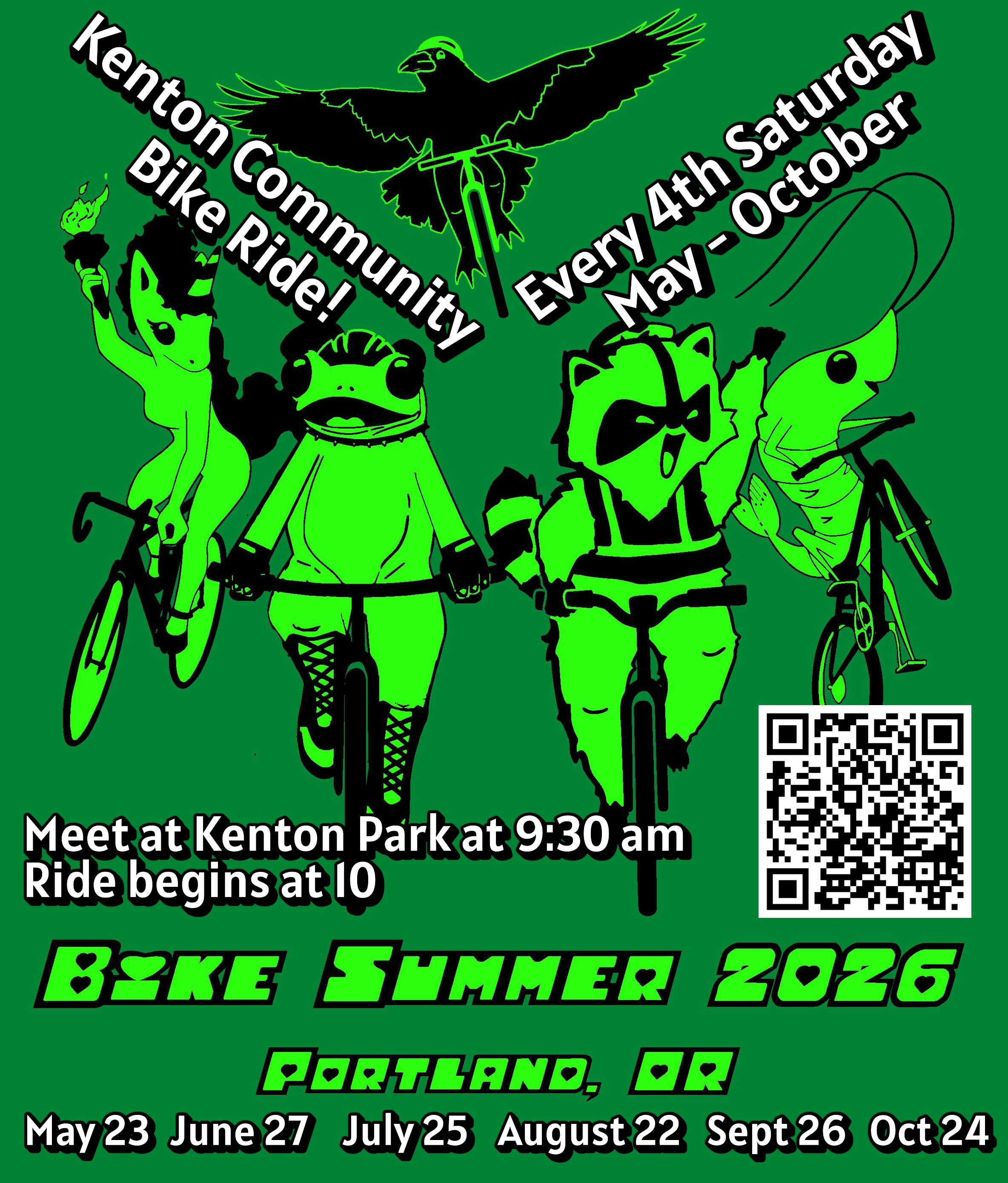 Last Days of Summer - Kenton Community Ride!