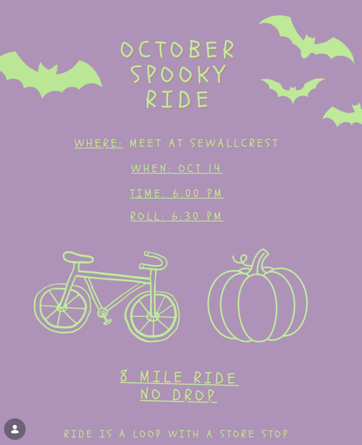 All Bodies on Bikes October Spooky Ride