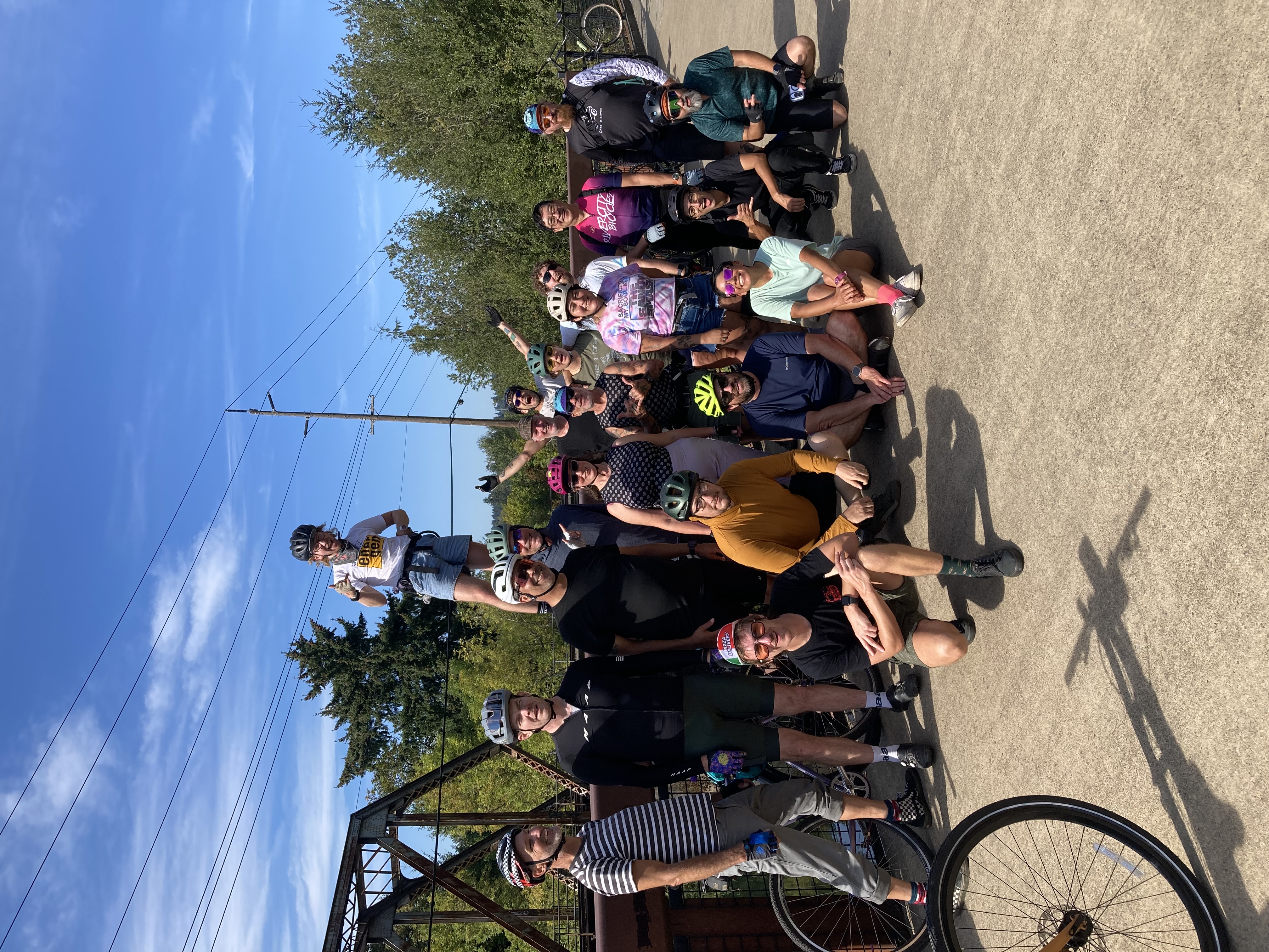 Cycle Cats Mobbin' To Wilsonville
