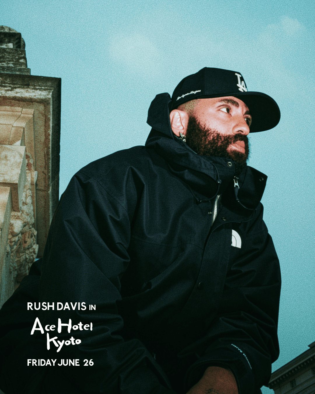 Rush Davis in Ace Hotel Kyoto