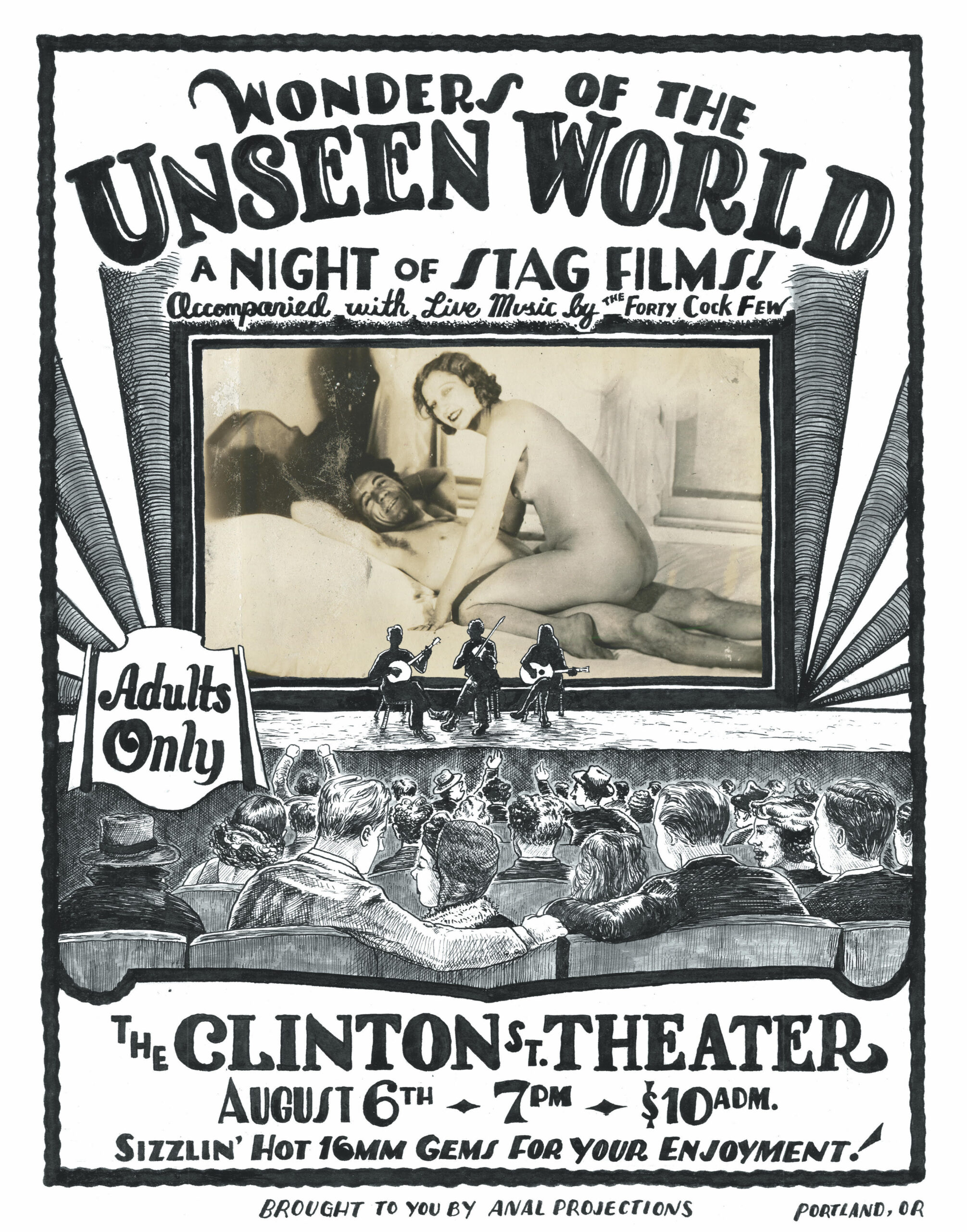 Wonders of the Unseen World: A Night of Stag Films on 16mm