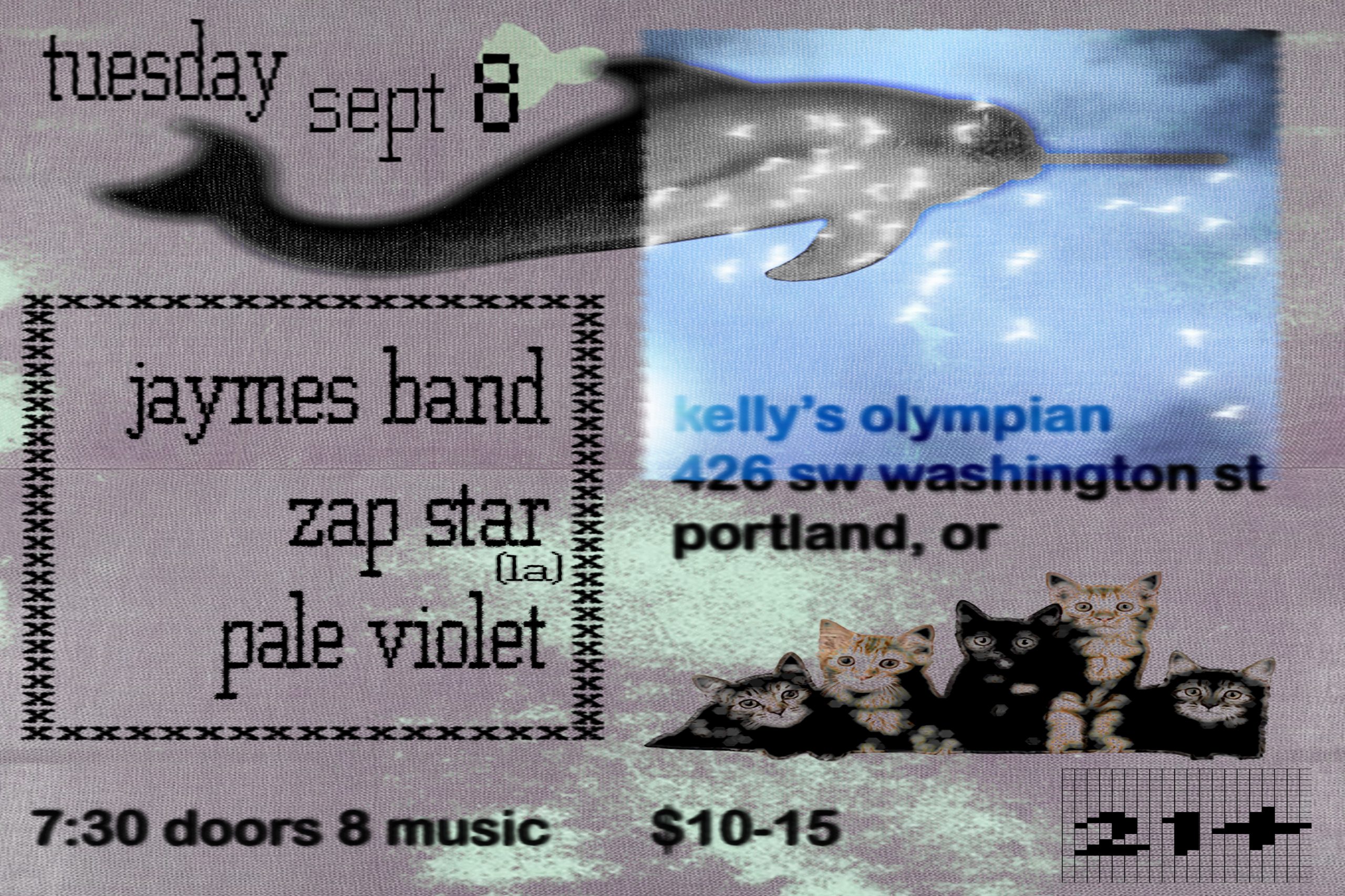 Jaymes Band, ZAP Star (L.A.), Pale Violet