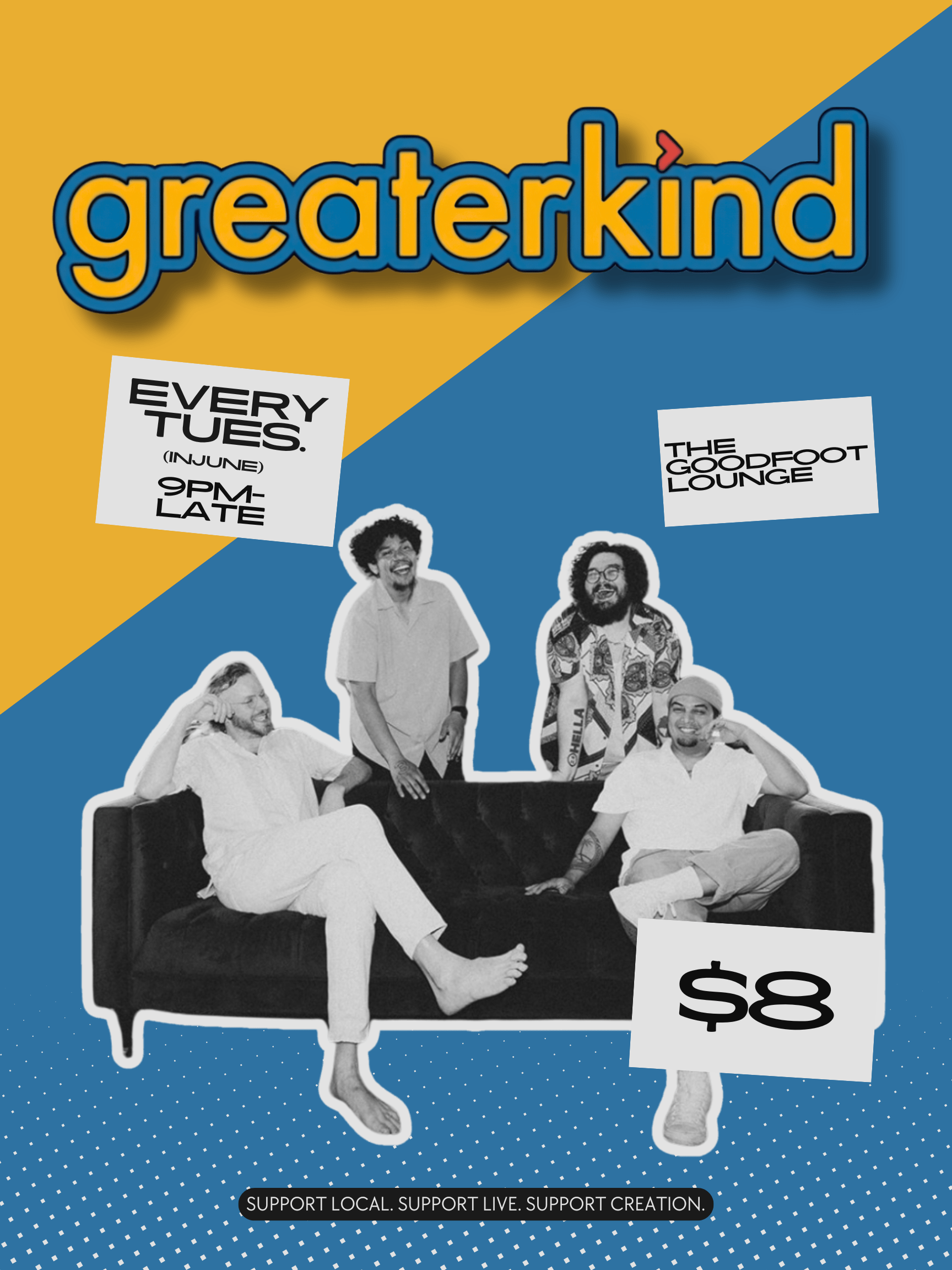 Greaterkind (8pm Doors)
