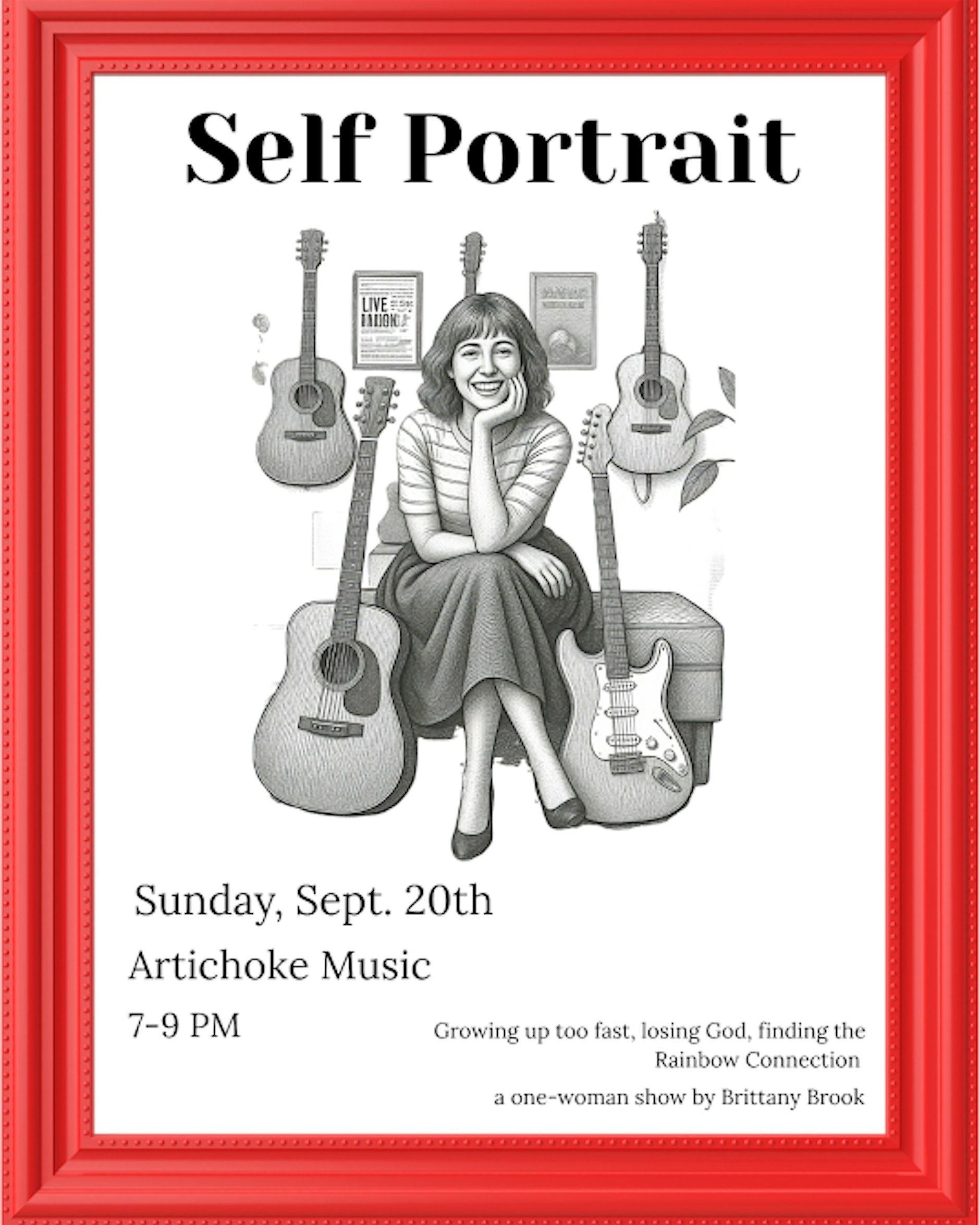 Brittany Brook - Self Portrait