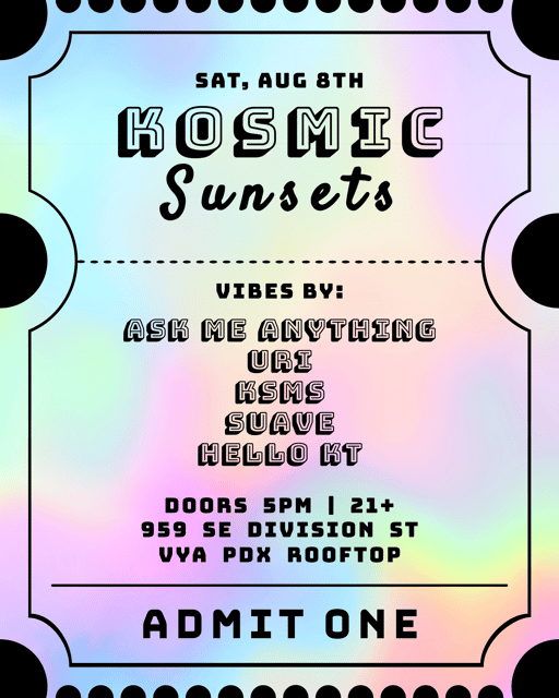 Kosmic Sunsets